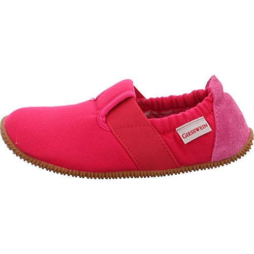 GIESSWEIN Söll - Slim Fit, Flache Hausschuhe Unisex Kinder, Purpur 365, 35 EU von GIESSWEIN