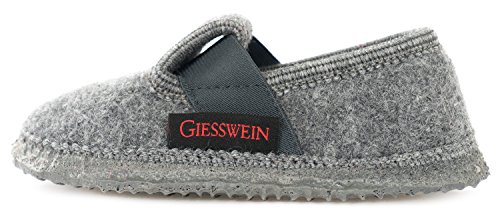 GIESSWEIN Unisex Kinder Türnberg Flache Hausschuhe, Schiefer 017, 26 EU von GIESSWEIN