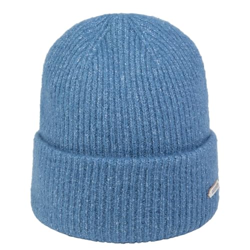GIESSWEIN Highbeanie Gösing - Merino Mütze Herren & Damen, Wintermütze Damen mit hohen Bund, Haube Herren einfarbig, Mütze Damen mit Bündchen, Strickmütze aus Merinowolle, Unisex Wollmütze von GIESSWEIN