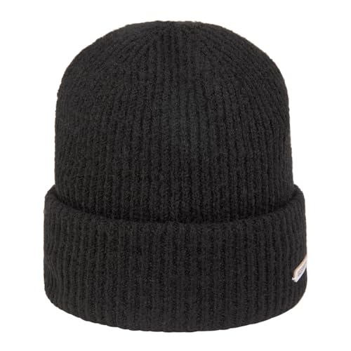 GIESSWEIN Highbeanie Gösing - Merino Mütze Herren & Damen, Wintermütze Damen mit hohen Bund, Haube Herren einfarbig, Mütze Damen mit Bündchen, Strickmütze aus Merinowolle, Unisex Wollmütze von GIESSWEIN