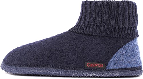 GIESSWEIN Unisex Kramsach Adults Hohe Hausschuhe, Ocean 588, 37 EU von GIESSWEIN