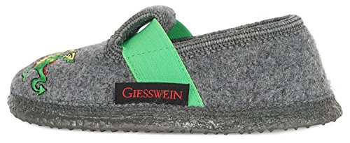 GIESSWEIN Thuine, Niedrige Hausschuhe Jungen, Schiefer 017, 23 EU von GIESSWEIN