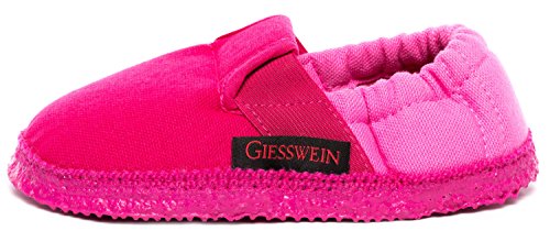 GIESSWEIN Unisex Kinder Aichach Flache Hausschuhe, Candy 366, 23 EU von GIESSWEIN