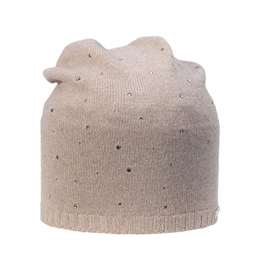 GIESSWEIN Longbeanie Sonneck - Kaschmir Merino Mütze, Damen Haube, Cashmere Beanie, Frauen Strickmütze, Leichte, warme, atmungsaktive & Bequeme Wintermütze von GIESSWEIN