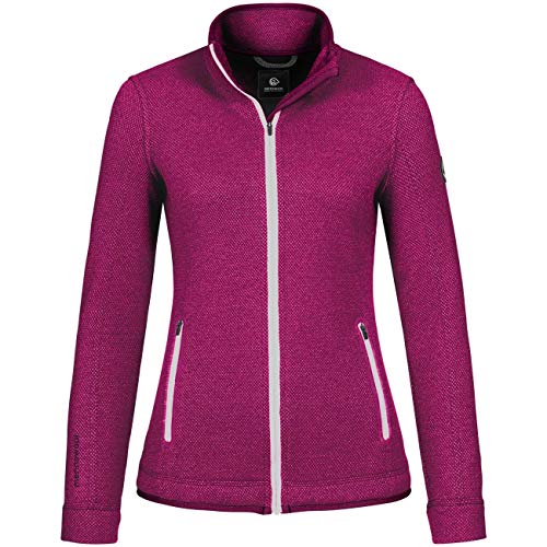 GIESSWEIN Merino-Jacke Sina - Damen Jacke aus Merinowolle, Sport Weste mit Stehkragen, Atmungsaktive Outdoor Bekleidung aus Woll-Filz von GIESSWEIN