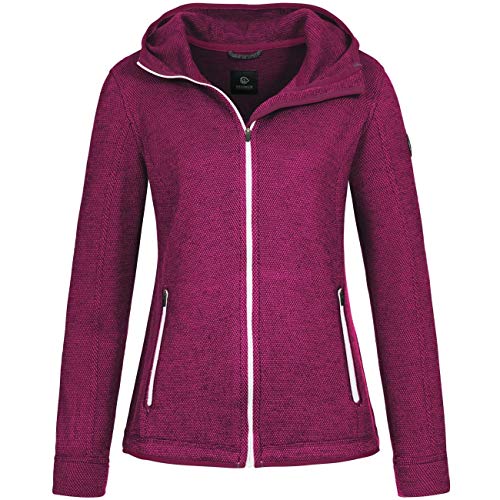 GIESSWEIN Merino-Jacke Svenja - Atmungsaktive Damen-Jacke aus Merinowolle, Walkjacke mit Kapuze, Outdoor Sport & Freizeit-Bekleidung von GIESSWEIN