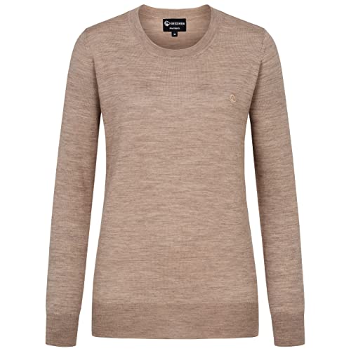 GIESSWEIN Merino Pullover Damen Light Rundhals - 100% feinste Merino Lammwolle, Strickpullover Damen elegant, dünne Wollpullover Damen Herbst & Winter von GIESSWEIN