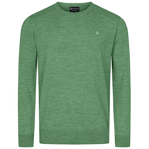 GIESSWEIN Merino Pullover Herren Light Rundhals - 100% feinste Merino Lammwolle, Strickpullover Herren Langarm, Business Casual Winterpullover Herren von GIESSWEIN