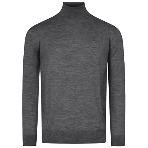 GIESSWEIN Merino Rollkragenpullover Herren Light - 100% feinste Merino Lammwolle, Rollkragen Strickpullover Langarm, Pullover für Business & Freizeit von GIESSWEIN