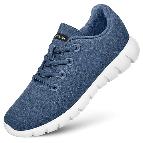 GIESSWEIN Merino Runners Women atmungsaktiv - Damen Sneaker für gesunden Gang - Bequeme leichte Arbeitsschuhe für Pflegeberufe & Krankenschwester von GIESSWEIN