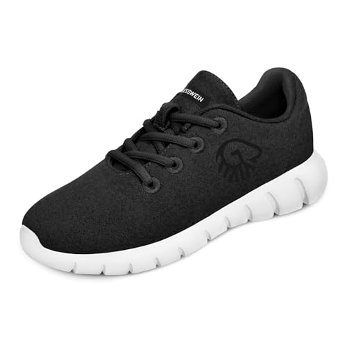 GIESSWEIN Merino Runners Women atmungsaktiv - Damen Sneaker für gesunden Gang - Bequeme leichte Arbeitsschuhe für Pflegeberufe & Krankenschwester von GIESSWEIN