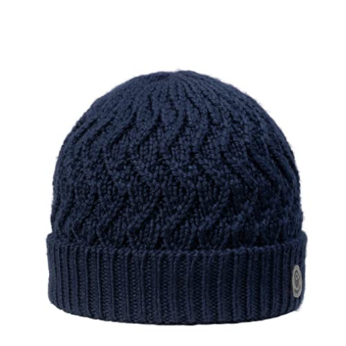 GIESSWEIN Mütze Rauhkopf - Merino Beanie für Damen & Herren, Winter Umschlag-Mütze aus Merinowolle, Warme Unisex Strickmütze mit Krempe von GIESSWEIN