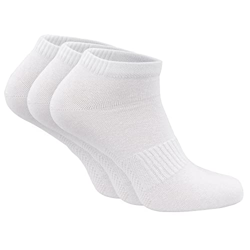 GIESSWEIN Organic Sneaker Socks - 3 Paar Cotton Socken, Damen & Herren Sportsocken aus Bio-Baumwolle, 3er Pack Unisex Kurzsocken, Freizeitsocken knöchelhoch von GIESSWEIN