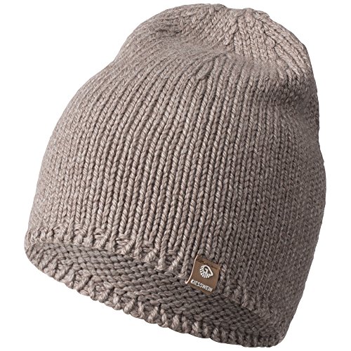 GIESSWEIN Strickmütze Hohe Munde - Unisex High Beanie mit Merinowolle, Leichte Mütze für Damen & Herren, Haube für Herbst & Winter, Wool Cap von GIESSWEIN