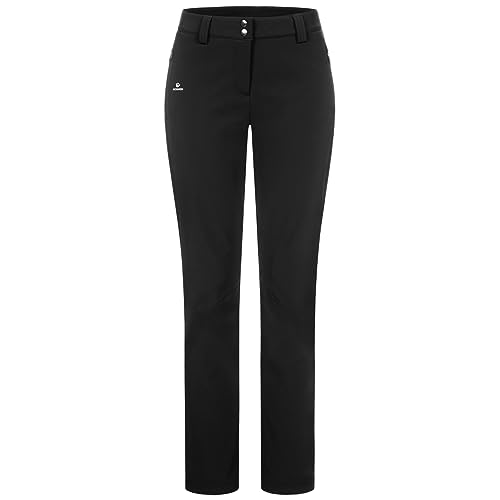 GIESSWEIN Thermo Wanderhose Damen - warme Trekkinghose atmungsaktiv, Softshellhose & Outdoorhose wasserdicht, Hiking Pants Women Herbst Winter von GIESSWEIN