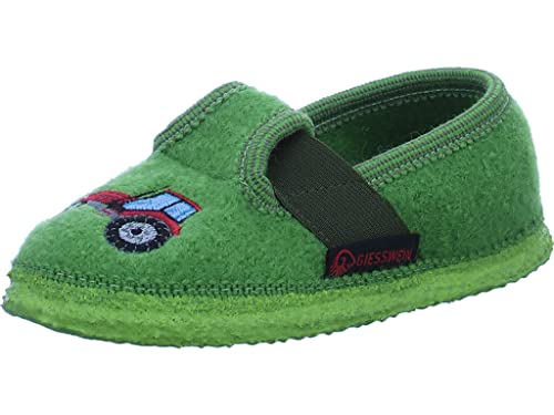 GIESSWEIN Töging, Hausschuh Jungen, Gras, 32 EU von GIESSWEIN