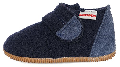 Giesswein Unisex Kinder Oberstaufen Ungefüttert Hausschuhe, Ocean 58820 EU von GIESSWEIN