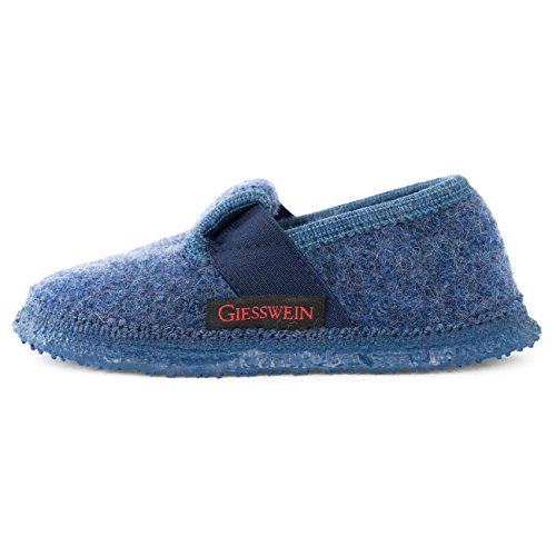 GIESSWEIN Unisex Kinder Türnberg Flache Hausschuhe, Azul Jeans 527, 25 EU von GIESSWEIN