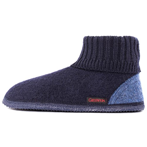 GIESSWEIN Unisex Kramsach Adults Hohe Hausschuhe, Ocean 588, 47 EU von GIESSWEIN