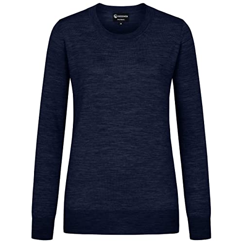 GIESSWEIN Merino Pullover Damen Light Rundhals - 100% feinste Merino Lammwolle, Strickpullover Damen elegant, dünne Wollpullover Damen Herbst & Winter von GIESSWEIN