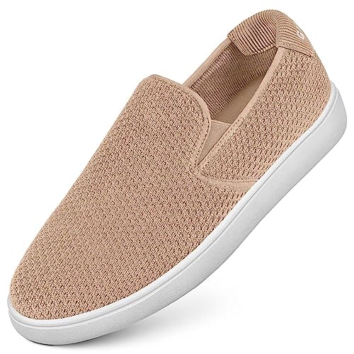GIESSWEIN Wood Sneaker Slip-On Herren [EU 40-48] - Bequeme Sommerschuhe Herren - Freizeitschuhe Männer - Slipper Men - Schuhe zum Reinschlüpfen - Stoffschuhe - Schlupfschuhe - Slip on Sneaker von Giesswein