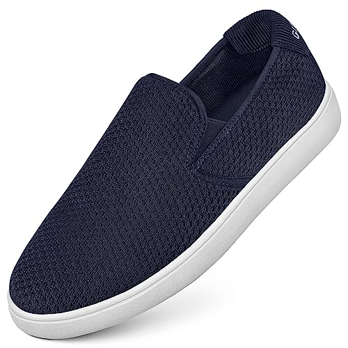 GIESSWEIN Wood Sneaker Slip-On Herren [EU 40-48] - Bequeme Sommerschuhe Herren - Freizeitschuhe Männer - Slipper Men - Schuhe zum Reinschlüpfen - Stoffschuhe - Schlupfschuhe - Slip on Sneaker von GIESSWEIN