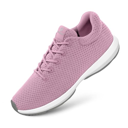 GIESSWEIN Wood Sneaker Women - Atmungsaktive Damen Freizeit Sneaker, Leichte Lyocell Turnschuhe, Sportschuhe aus Eukalyptus Holz Faser, rutschfeste Sohle von GIESSWEIN