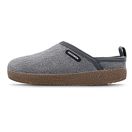 GIESSWEIN Wool Clog - Damen & Herren Filz Pantoffeln, Warme & Bequeme Hausschuhe, Filzpantoffel für drinnen & draußen, rutschfeste Sohle von GIESSWEIN