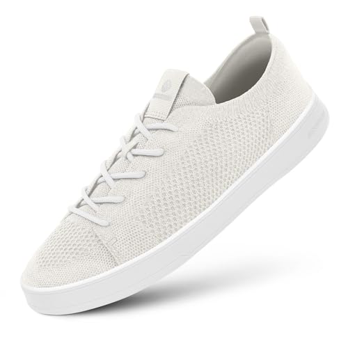 GIESSWEIN Wool Sneaker Men - Platform Herren Schuhe, Low-Top Halbschuhe, Freizeit Sneakers aus Merino Wool 3D Stretch, Superleichte Schnürer von GIESSWEIN