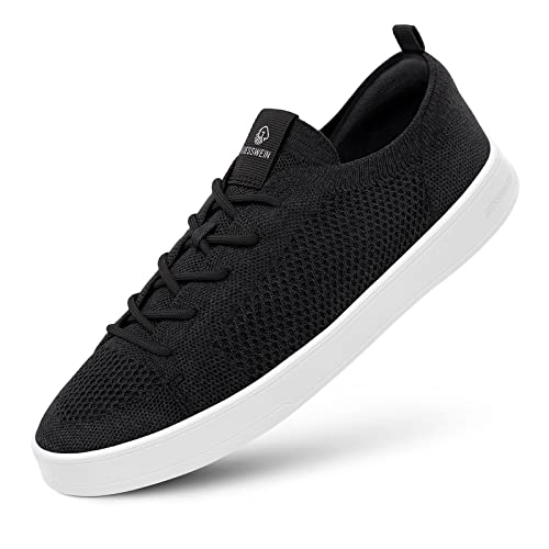 GIESSWEIN Wool Sneaker Men - Platform Herren Schuhe, Low-Top Halbschuhe, Freizeit Sneakers aus Merino Wool 3D Stretch, Superleichte Schnürer von Giesswein