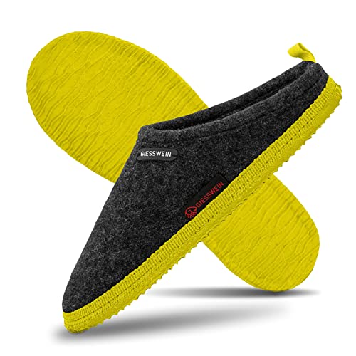 GIESSWEIN Woolpops - Hausschuhe für Damen & Herren [EU 36-46] - Filzpantoffeln Gästehausschuhe - Pantoffeln Herren & Damen - Warme Hausschuhe für Gäste - Flauschige Slippers Gästepantoffeln von Giesswein