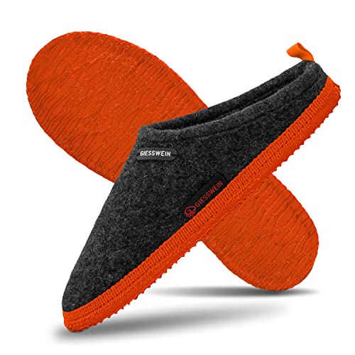 GIESSWEIN Woolpops - Hausschuhe für Damen & Herren [EU 36-46] - Filzpantoffeln Gästehausschuhe - Pantoffeln Herren & Damen - Warme Hausschuhe für Gäste - Flauschige Slippers Gästepantoffeln von Giesswein