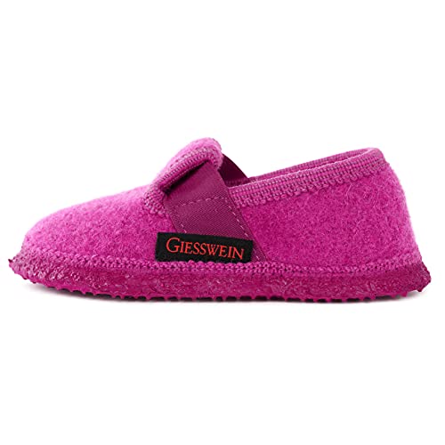 GIESSWEIN Hausschuhe Türnberg - Geschlossene Kinder-Hausschuhe, Warme Filz-Pantoffeln für Mädchen & Jungen, Unisex Slippers von GIESSWEIN
