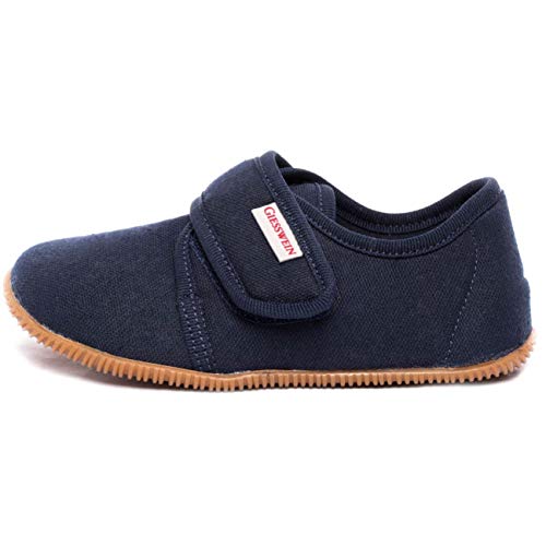 Giesswein Unisex Kinder Türnberg Flache Hausschuhe, Dk.blau 548, 29 EU von GIESSWEIN