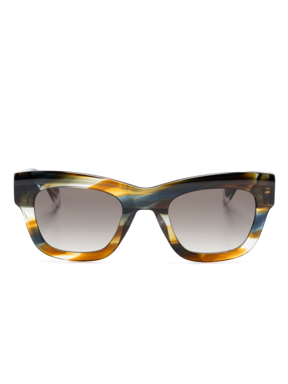 GIGI STUDIOS Eckige Alfa Sonnenbrille - Braun von GIGI STUDIOS