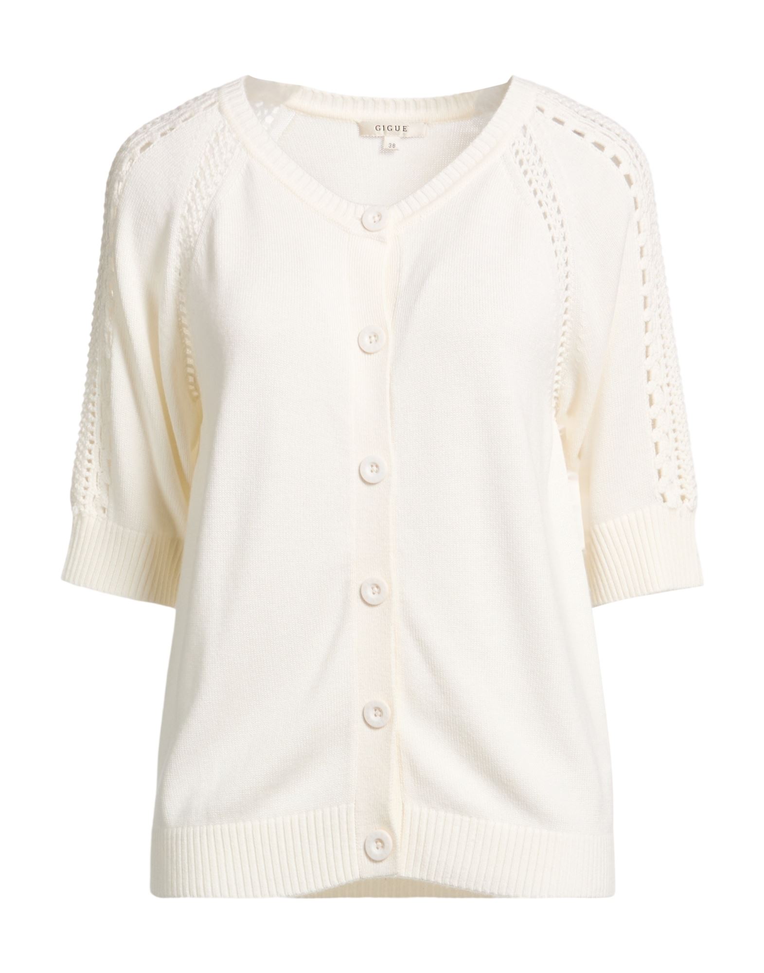 GIGUE Strickjacke Damen Elfenbein von GIGUE