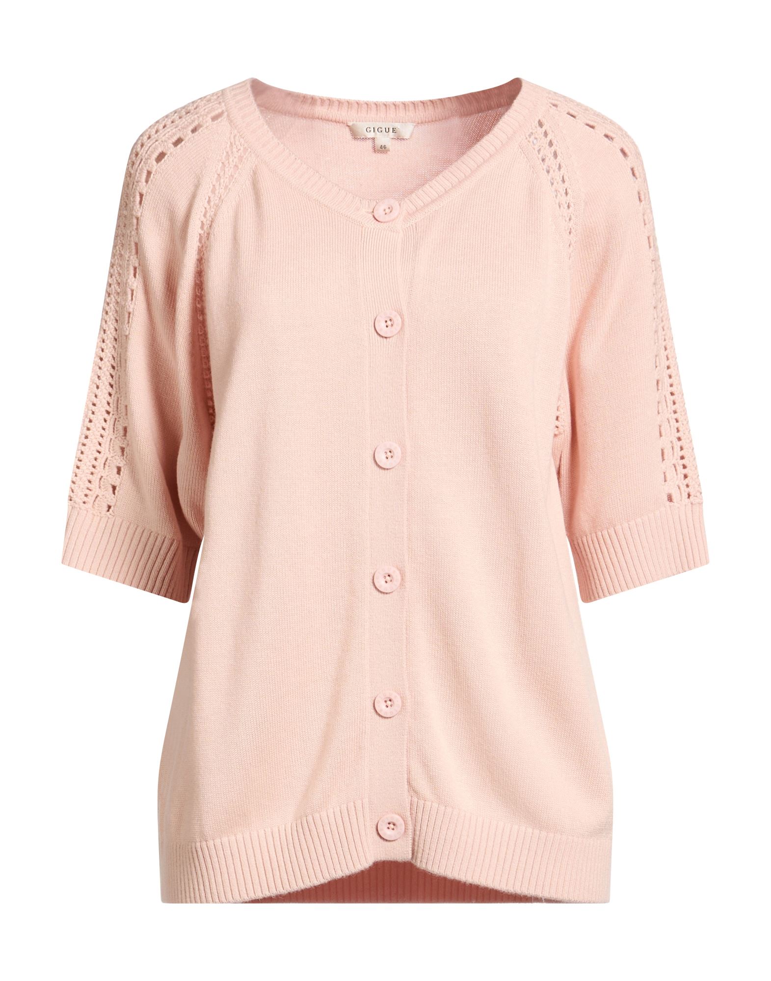 GIGUE Strickjacke Damen Hellrosa von GIGUE