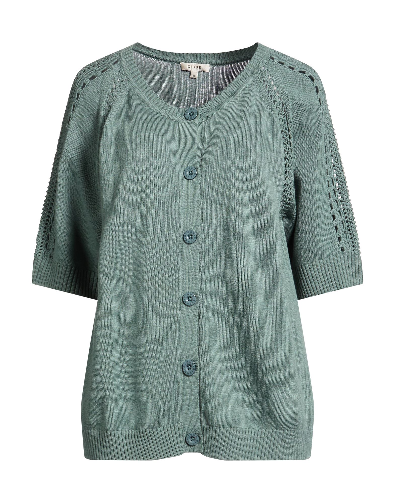 GIGUE Strickjacke Damen Salbeigrün von GIGUE