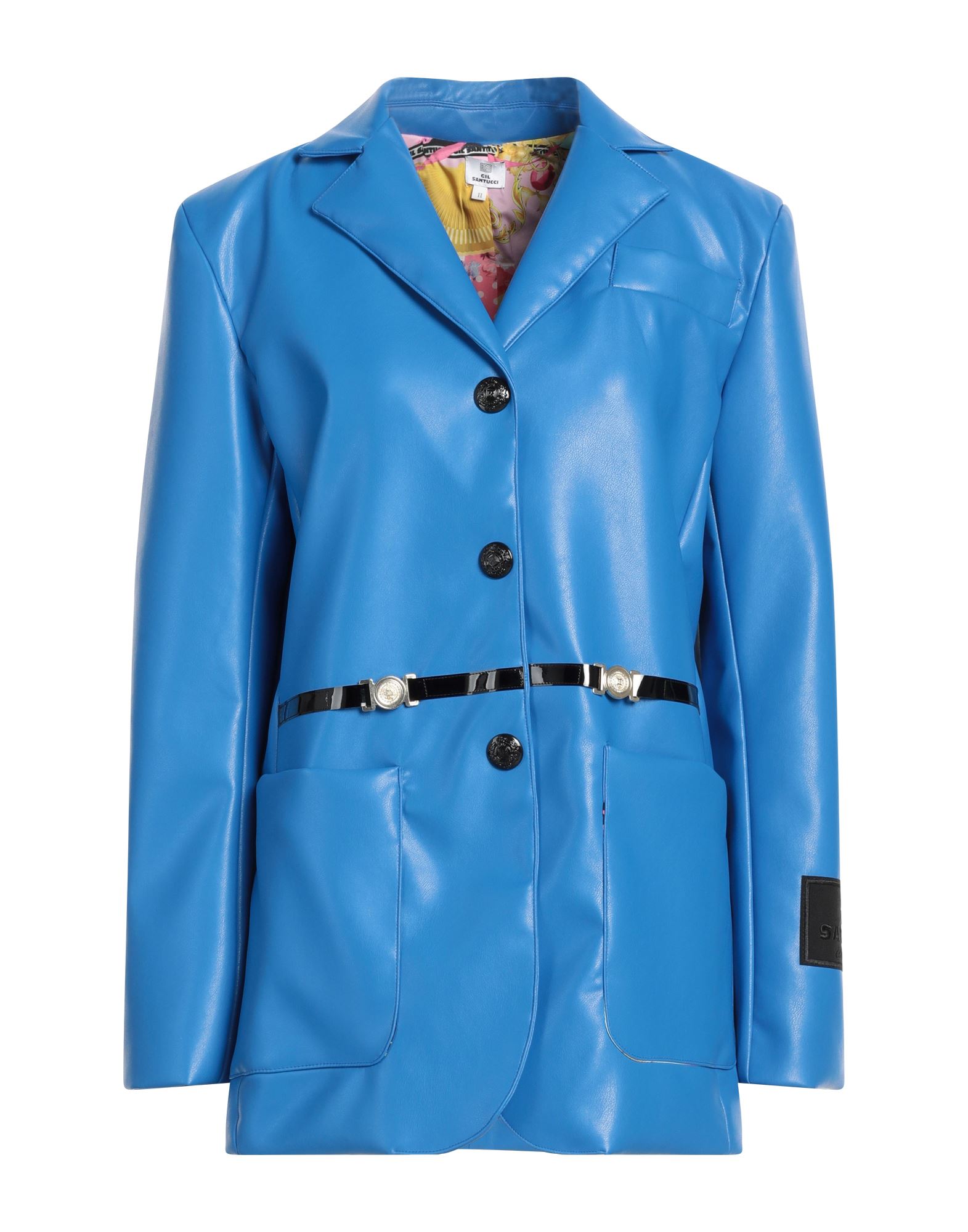 GIL SANTUCCI Jacke, Mantel & Trenchcoat Damen Azurblau von GIL SANTUCCI