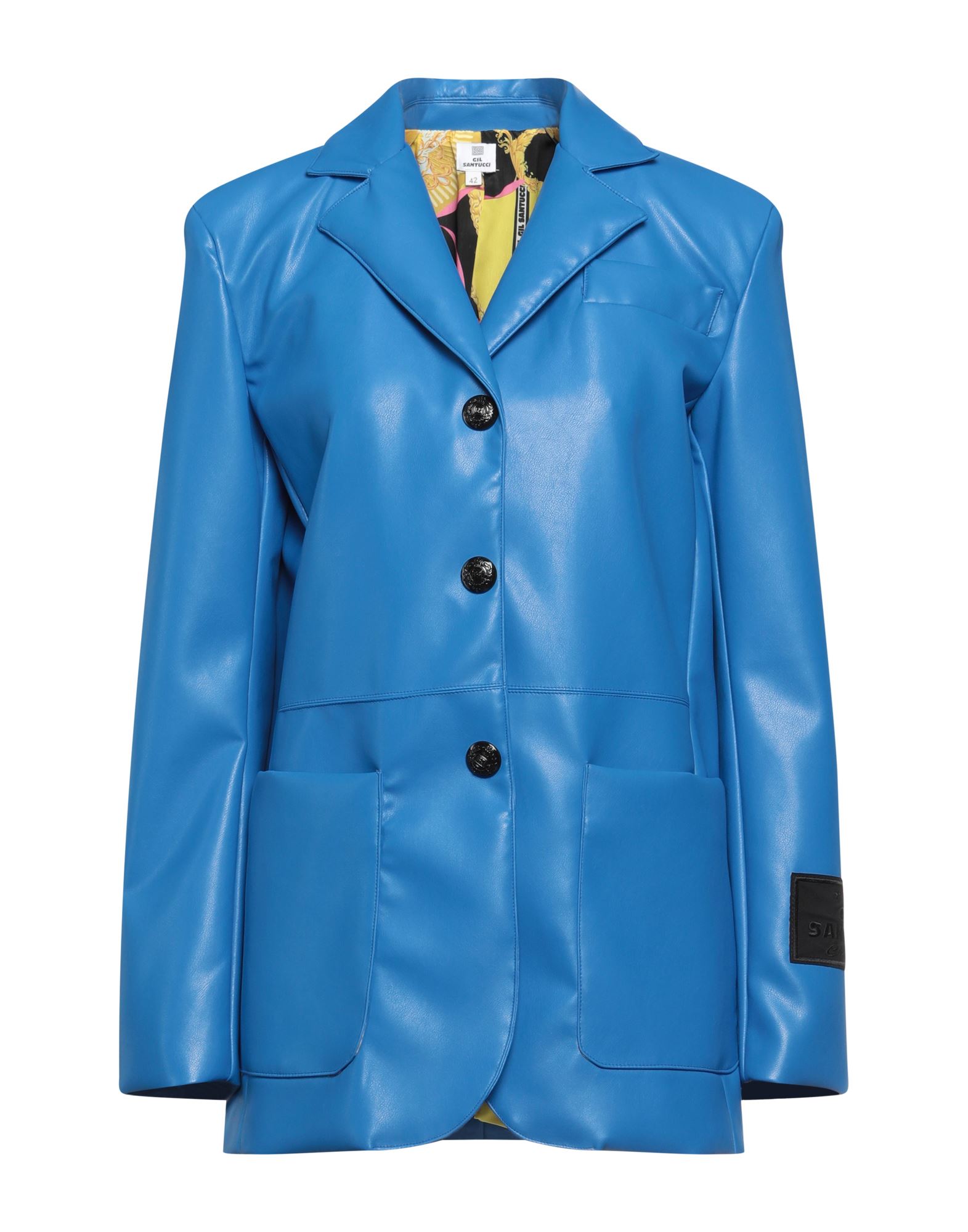 GIL SANTUCCI Jacke, Mantel & Trenchcoat Damen Azurblau von GIL SANTUCCI