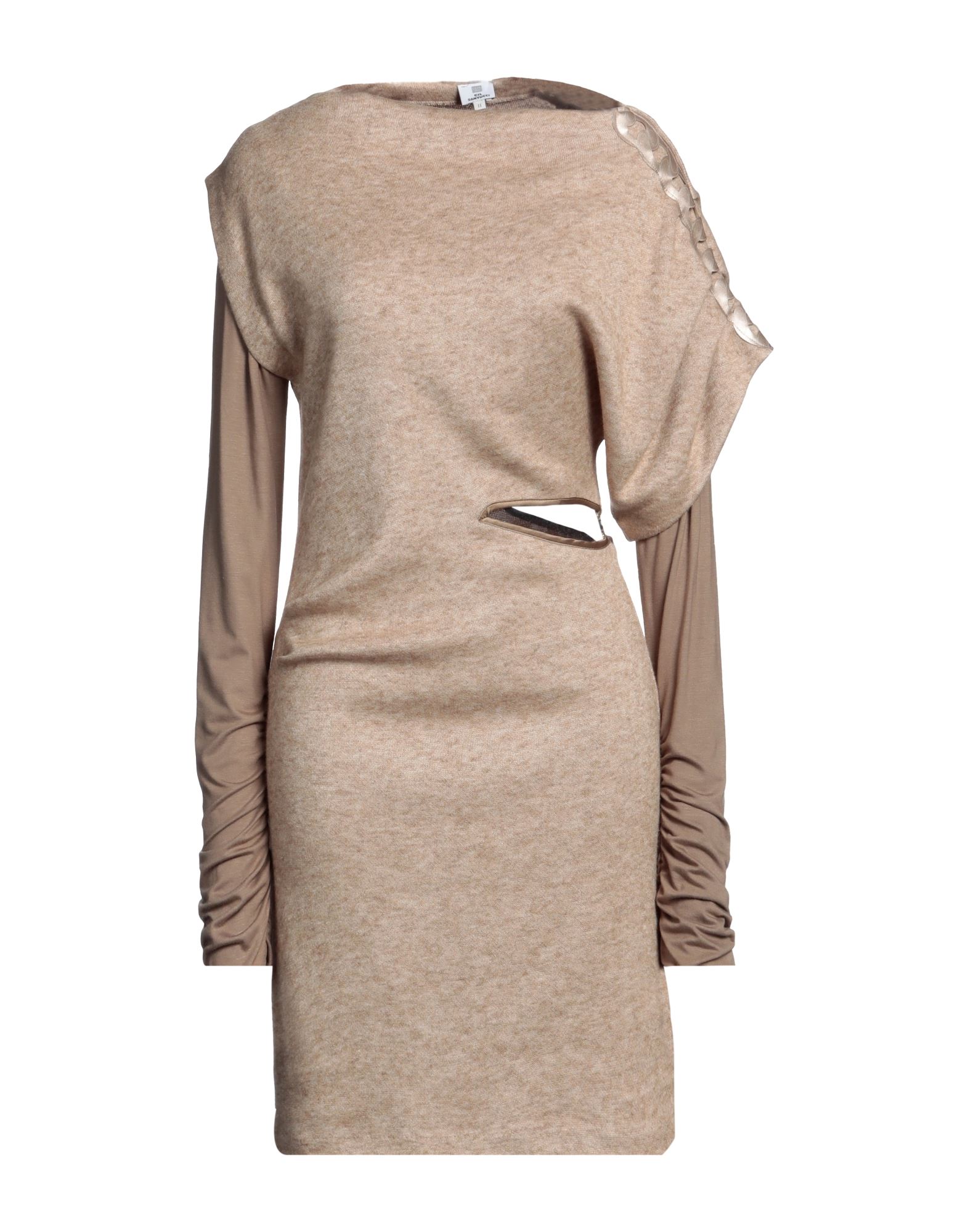 GIL SANTUCCI Midi-kleid Damen Beige von GIL SANTUCCI