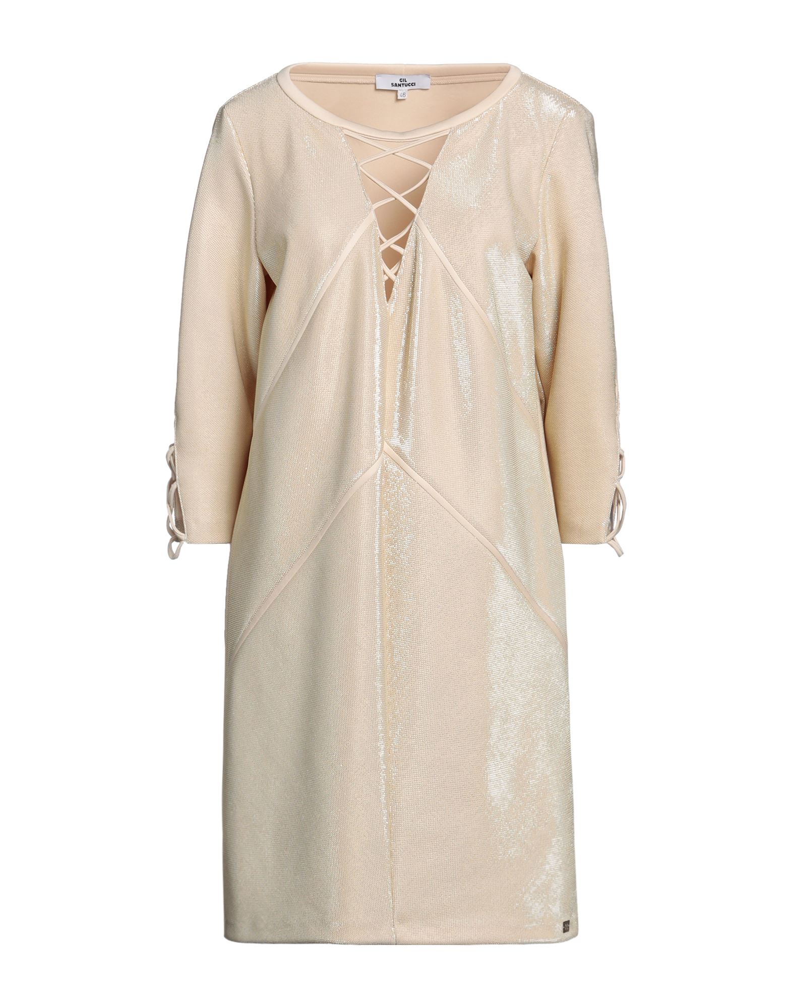 GIL SANTUCCI Mini-kleid Damen Gold von GIL SANTUCCI