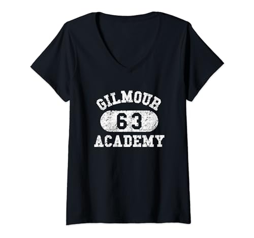 Damen Gilmour Academy 63 klassisches Rockmusik-Design T-Shirt mit V-Ausschnitt Damen Gilmour Academy 63 klassisches Rockmusik-Design T-Shirt mit V-Ausschnitt von GILMOUR ACADEMY 63 classic rock 70s music design