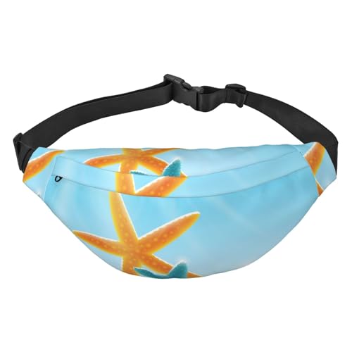 Beach Under Sunshine Bauchtasche für Männer Frauen, wasserdichte Sport-Hüfttasche, Gürteltasche für Reisen, Wandern, Laufen, mehrfarbig, Einheitsgröße, Kuriertasche von GIMMAV