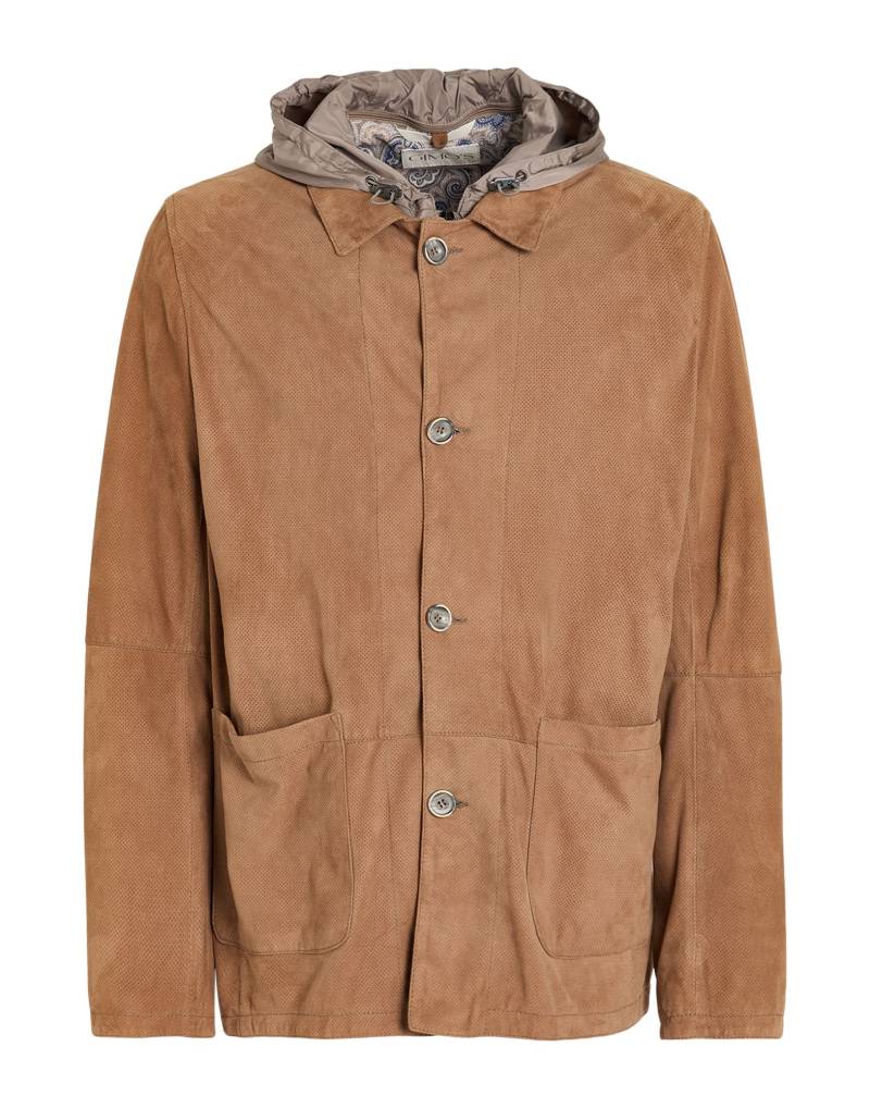 GIMO'S Jacke & Anorak Herren Hellbraun von GIMO'S