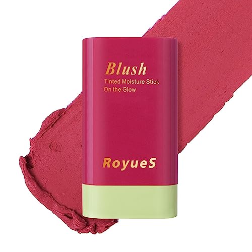 Creme-Rouge-Make-up-Stick,Aufbaubares, leichtes Creme-Rouge mit mehreren Sticks | Langlebiger, schimmernder Gesichts-Rougestift, leichtes Finishing-Make-up für Lippenstift-Lidschatten Gimocool von GIMOCOOL