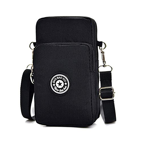 GIMOCOOL Handy Umhängetasche, Damen Kleine Umhängetasche, Universal Handytasche Zum Umhängen, Kartentasche Geldbörse, Handy Schultertasche, Mini Crossbody Tasche Damentasche Für Frauen von GIMOCOOL