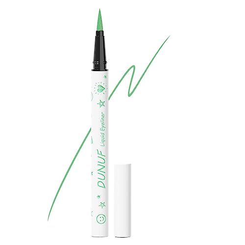 Wischfester flüssiger Eyeliner | Farbiger Eyeliner-Stift | Glatte Farbe Flüssiger Eyeliner Langlebiger Augenstift Augen-Make-up Flüssiger Eyeliner Lidschattenstift Eyeliner Für den perfekten Gimocool von GIMOCOOL