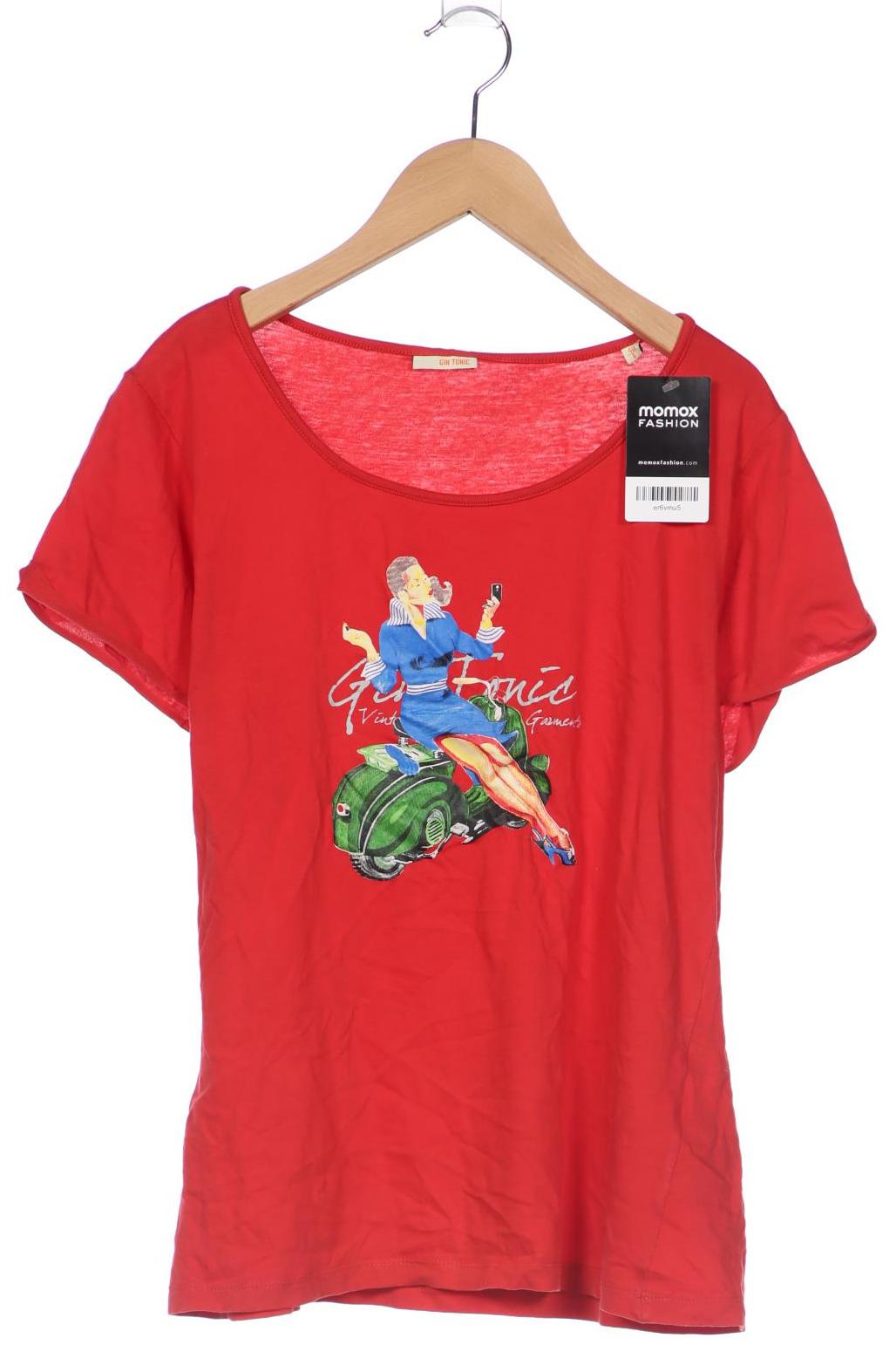 GIN TONIC Damen T-Shirt, rot von GIN TONIC