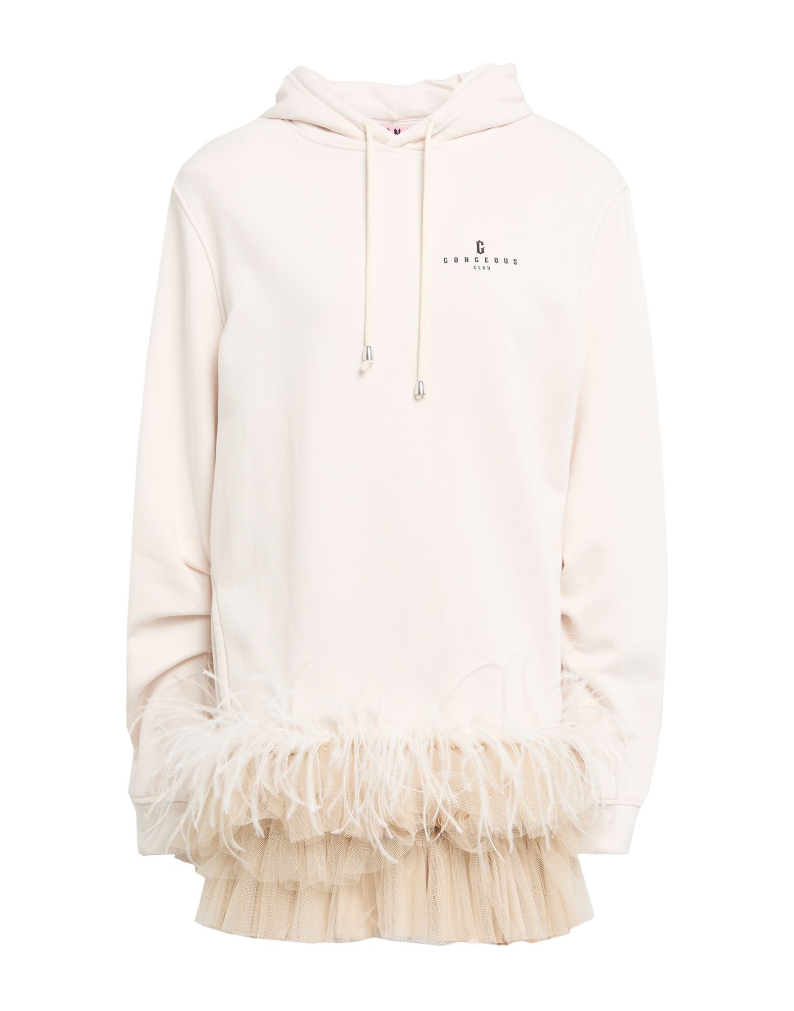 GINA GORGEOUS Sweatshirt Damen Elfenbein von GINA GORGEOUS